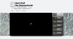 Desktop Screenshot of gross-steinwerkstatt.de